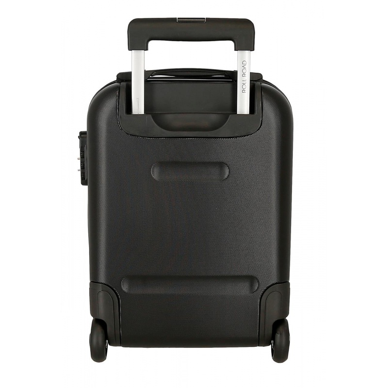 ROLL ROAD Flex Black, Príručný mini cestovný kufor , 40x30x20cm, 24L, 5849960 ROLL ROAD Flex Black, Príručný mini cestovný kufor , 40x30x20cm, 24L, 5849960