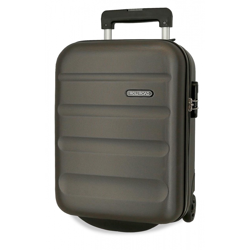 ROLL ROAD Flex Antracita, Příruční mini cestovní kufr, 40x30x20cm, 24L, 5849961 ROLL ROAD Flex Antracita, Příruční mini cestovní kufr, 40x30x20cm, 24L, 5849961