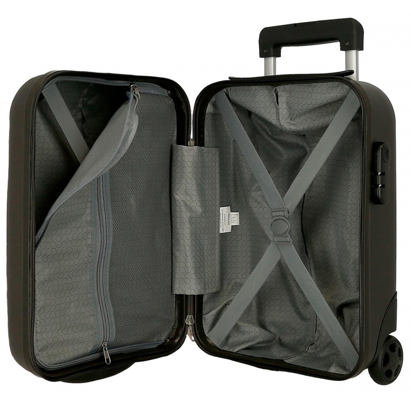 ROLL ROAD Flex Antracita, Príručný mini cestovný kufor , 40x30x20cm, 24L, 5849961 ROLL ROAD Flex Antracita, Príručný mini cestovný kufor , 40x30x20cm, 24L, 5849961