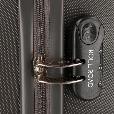 ROLL ROAD Flex Antracita, Príručný mini cestovný kufor , 40x30x20cm, 24L, 5849961 ROLL ROAD Flex Antracita, Príručný mini cestovný kufor , 40x30x20cm, 24L, 5849961