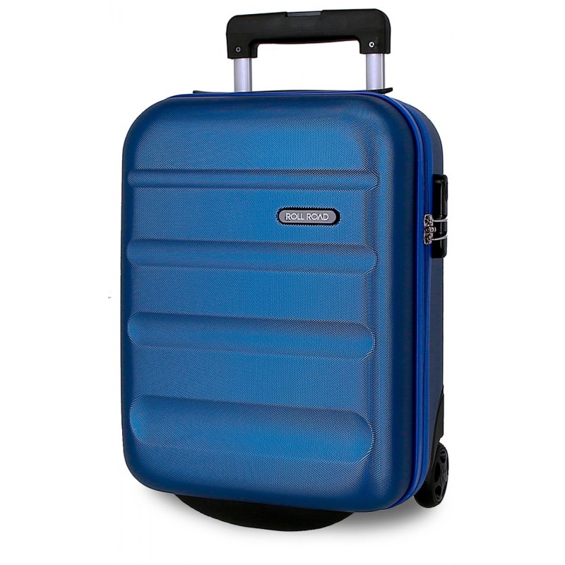 ROLL ROAD Flex Blue, Příruční mini cestovní kufr, 40x30x20cm, 24L, 5849963 ROLL ROAD Flex Blue, Příruční mini cestovní kufr, 40x30x20cm, 24L, 5849963