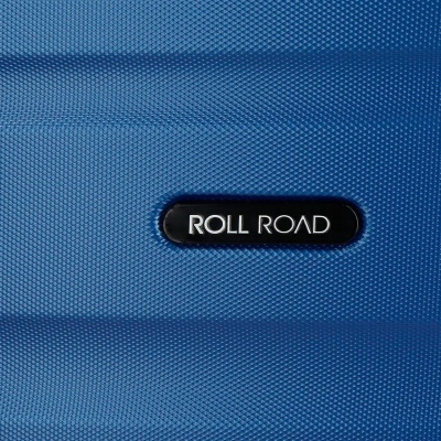 ROLL ROAD Flex Blue, Příruční mini cestovní kufr, 40x30x20cm, 24L, 5849963 ROLL ROAD Flex Blue, Příruční mini cestovní kufr, 40x30x20cm, 24L, 5849963