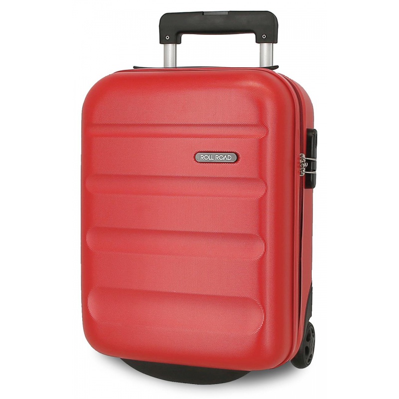 ROLL ROAD Flex Red, Příruční mini cestovní kufr, 40x30x20cm, 24L, 5849964 ROLL ROAD Flex Red, Příruční mini cestovní kufr, 40x30x20cm, 24L, 5849964