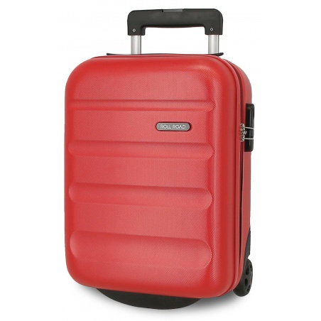ROLL ROAD Flex Red, Príručný mini cestovný kufor, 40x30x20cm, 24L, 5849964