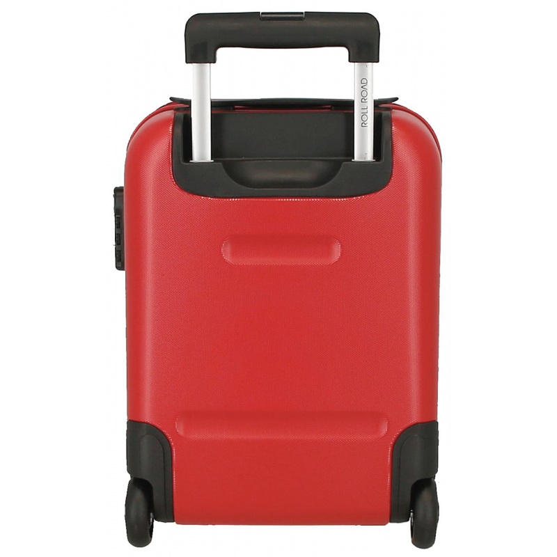 ROLL ROAD Flex Red, Príručný mini cestovný kufor, 40x30x20cm, 24L, 5849964 ROLL ROAD Flex Red, Príručný mini cestovný kufor, 40x30x20cm, 24L, 5849964