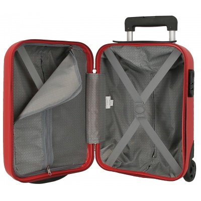 ROLL ROAD Flex Red, Príručný mini cestovný kufor, 40x30x20cm, 24L, 5849964 ROLL ROAD Flex Red, Príručný mini cestovný kufor, 40x30x20cm, 24L, 5849964