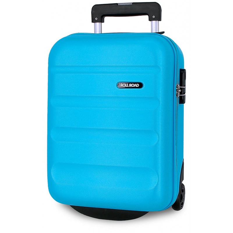 ROLL ROAD Flex Azul Claro, Príručný mini cestovný kufor, 40x30x20cm, 24L, 584996A ROLL ROAD Flex Azul Claro, Príručný mini cestovný kufor, 40x30x20cm, 24L, 584996A