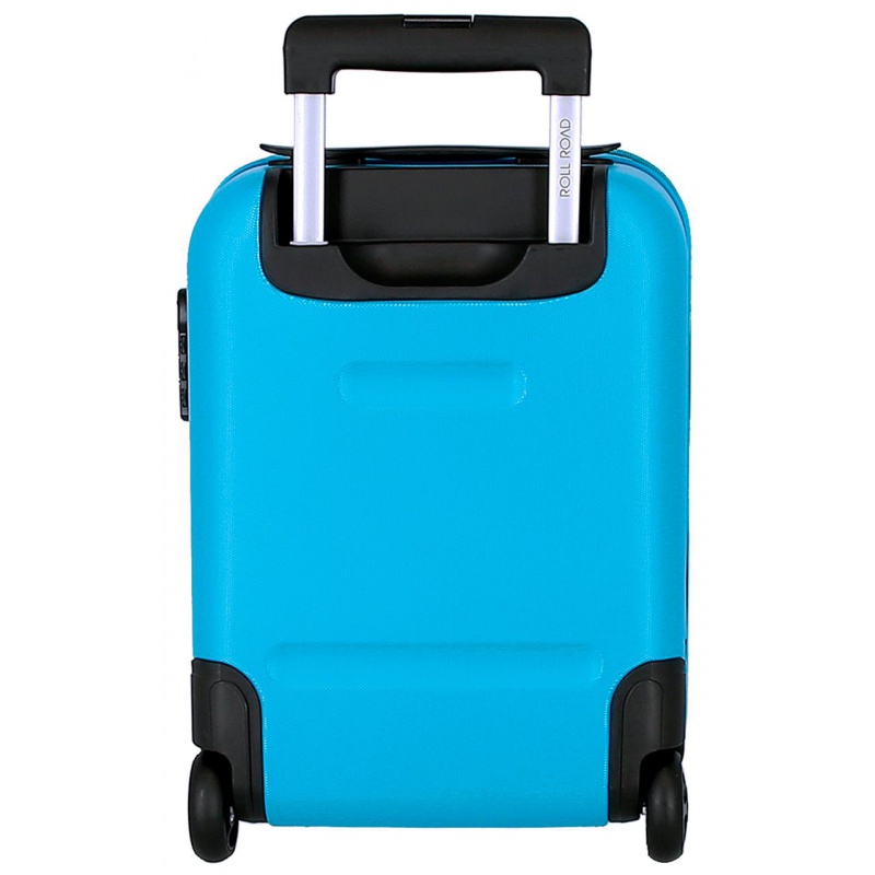 ROLL ROAD Flex Azul Claro, Príručný mini cestovný kufor, 40x30x20cm, 24L, 584996A ROLL ROAD Flex Azul Claro, Príručný mini cestovný kufor, 40x30x20cm, 24L, 584996A