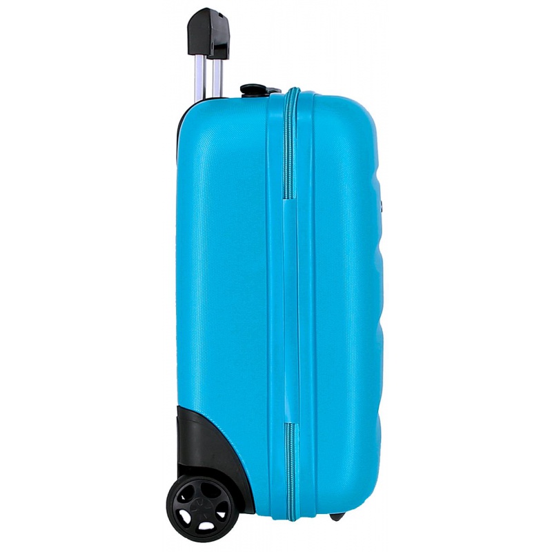 ROLL ROAD Flex Azul Claro, Príručný mini cestovný kufor, 40x30x20cm, 24L, 584996A ROLL ROAD Flex Azul Claro, Príručný mini cestovný kufor, 40x30x20cm, 24L, 584996A
