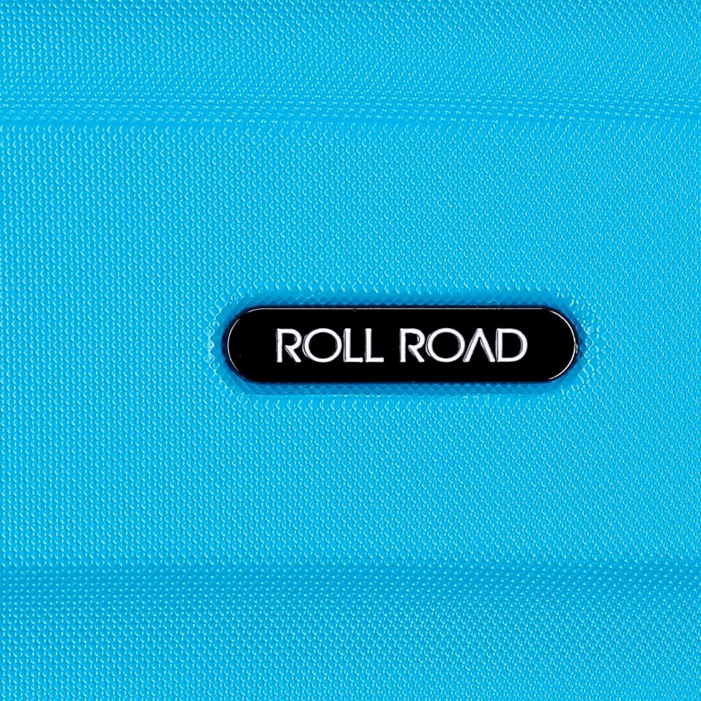 ROLL ROAD Flex Azul Claro, Príručný mini cestovný kufor, 40x30x20cm, 24L, 584996A