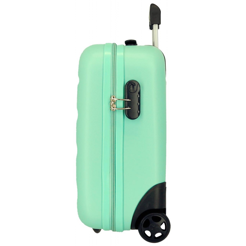 Príručný kabínový kufor Roll Road Flex Turquesa 40x30x20 cm 24L – cestovanie lietadlom