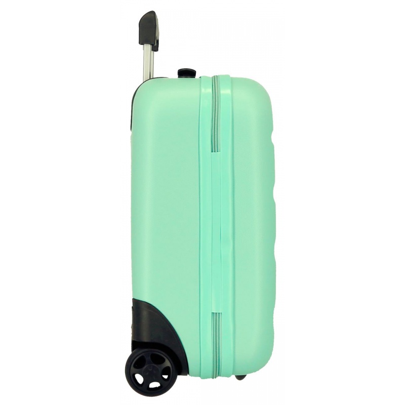 ROLL ROAD Flex Turquesa, Príručný mini cestovný kufor, 40x30x20cm, 24L, 584996B ROLL ROAD Flex Turquesa, Príručný mini cestovný kufor, 40x30x20cm, 24L, 584996B