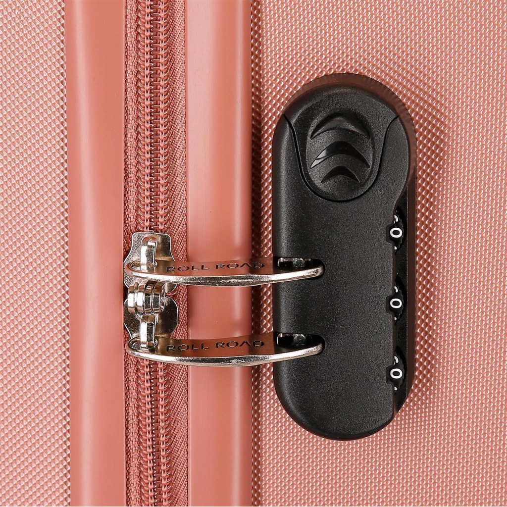 ROLL ROAD Flex Nude, Příruční mini cestovní kufr, 40x30x20cm, 24L, 584996C