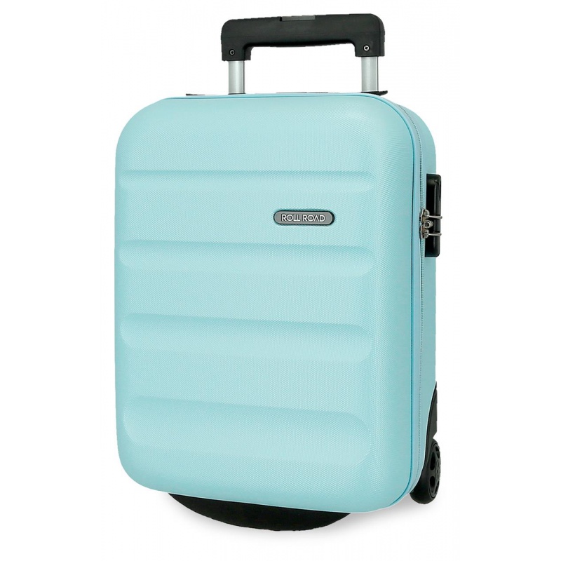 ROLL ROAD Flex Light Blue, Příruční mini cestovní kufr, 40x30x20cm, 24L,584996E ROLL ROAD Flex Light Blue, Příruční mini cestovní kufr, 40x30x20cm, 24L,584996E