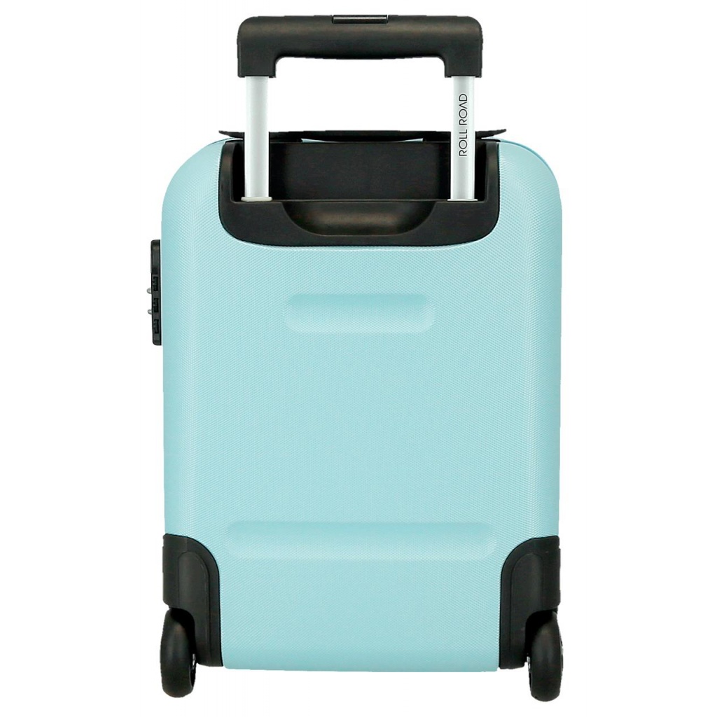ROLL ROAD Flex Light Blue, Príručný mini cestovný kufor, 40x30x20cm, 24L,584996E