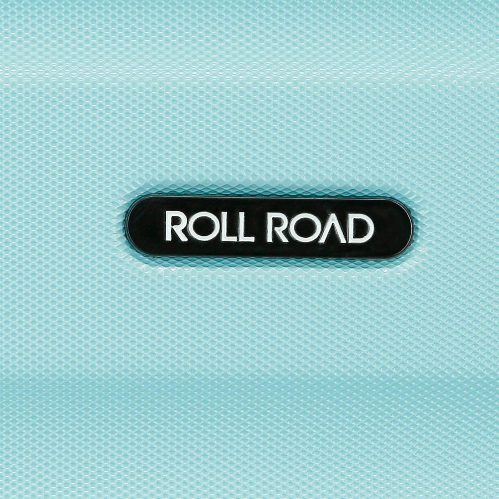ROLL ROAD Flex Light Blue, Příruční mini cestovní kufr, 40x30x20cm, 24L,584996E