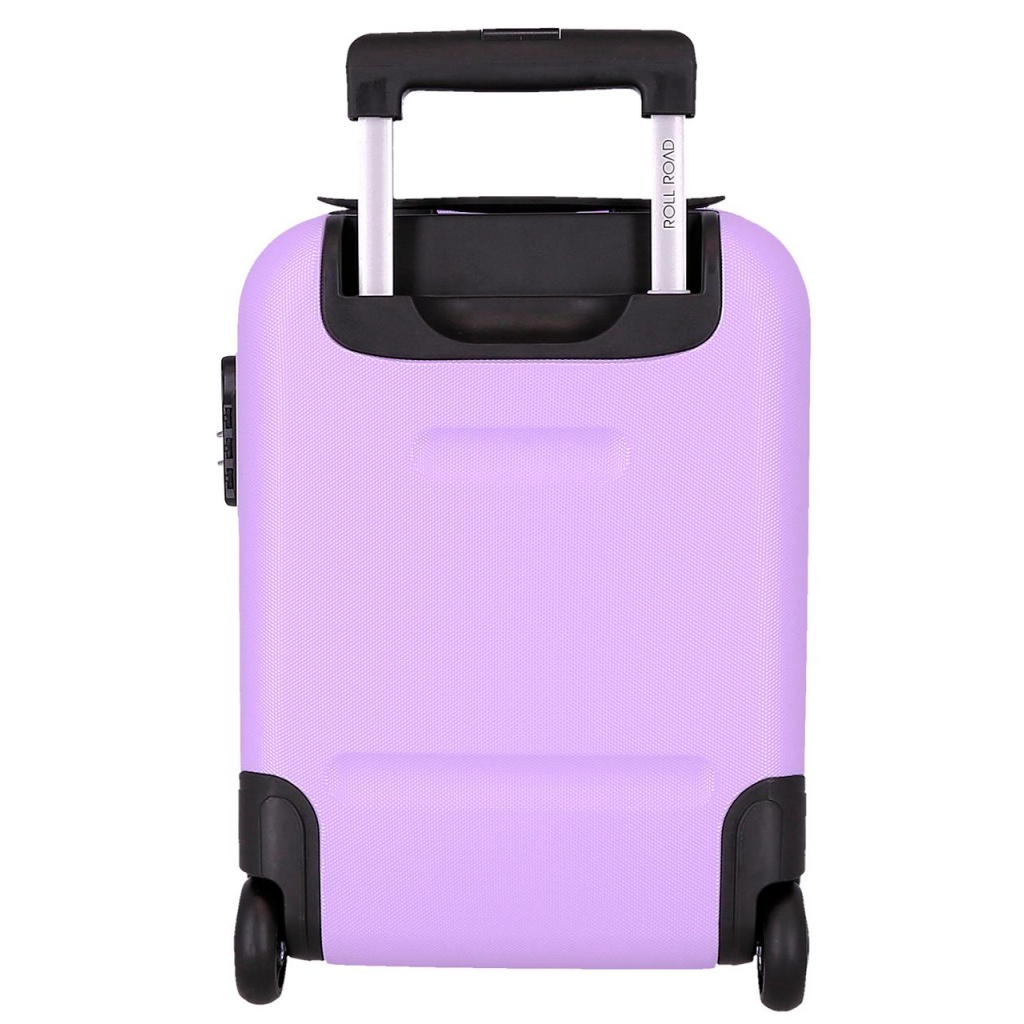 ROLL ROAD Flex Pink, Příruční mini cestovní kufr, 40x30x20cm, 24L,584996F