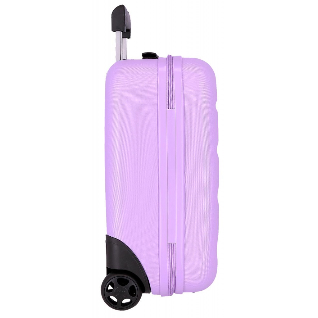 ROLL ROAD Flex Pink, Príručný mini cestovný kufor, 40x30x20cm, 24L,584996F