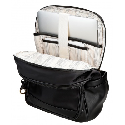 Pepe Jeans Morgan Black - Batoh na notebook 15", 7922431 Pepe Jeans Morgan Black - Batoh na notebook 15", 7922431