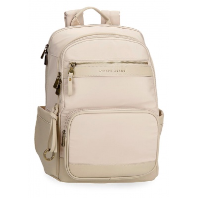 Pepe Jeans Morgan Beige - Batoh na notebook 15", 7922433 Pepe Jeans Morgan Beige - Batoh na notebook 15", 7922433