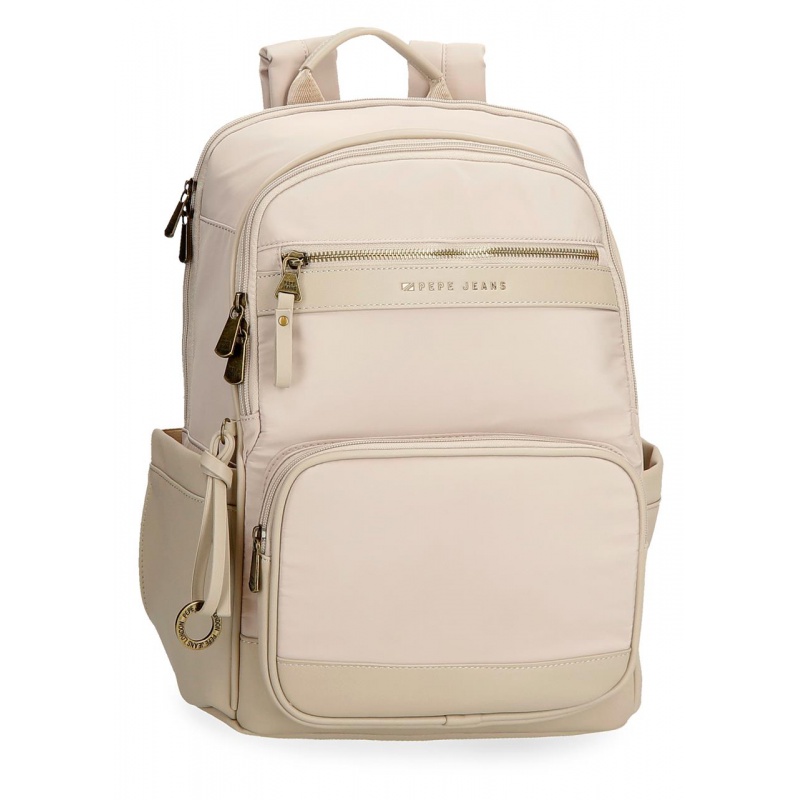 Pepe Jeans Morgan Beige - Batoh na notebook 15", 7922433 Pepe Jeans Morgan Beige - Batoh na notebook 15", 7922433
