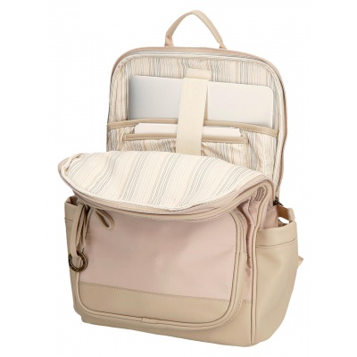 Pepe Jeans Morgan Beige - Batoh na notebook 15", 7922433 Pepe Jeans Morgan Beige - Batoh na notebook 15", 7922433