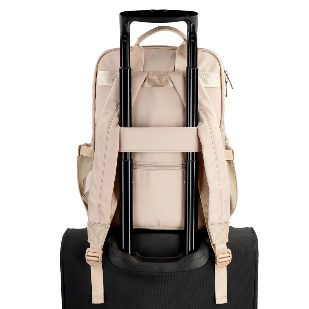 Pepe Jeans Morgan Beige - Batoh na notebook 15", 7922433