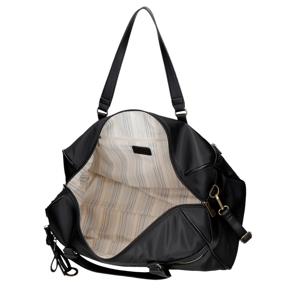 Pepe Jeans Morgan Black - Cestovná príručná taška, 7923731