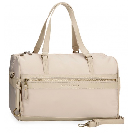 Pepe Jeans Morgan Beige - Cestovná príručná taška, 7923733