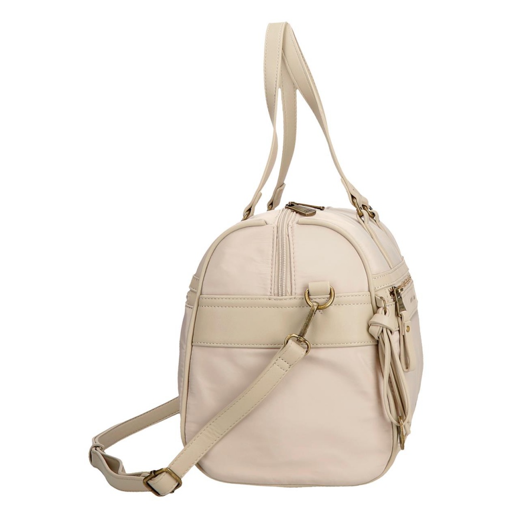 Pepe Jeans Morgan Beige - Cestovní příruční taška, 7923733