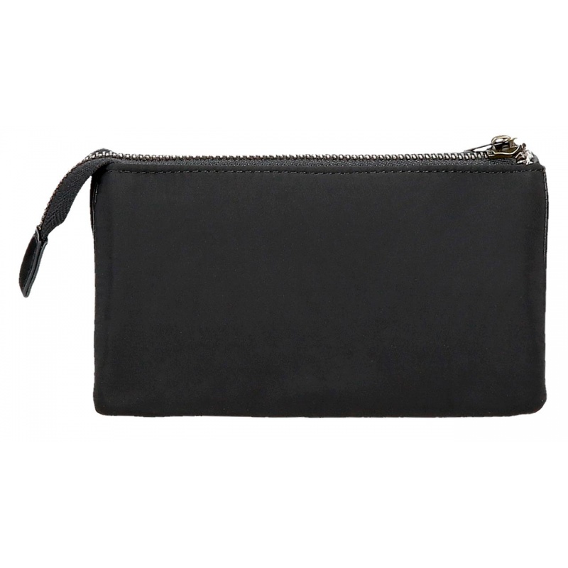 Pepe Jeans Morgan Black - Tříkomorová peněženka, 7924331 Pepe Jeans Morgan Black - Tříkomorová peněženka, 7924331