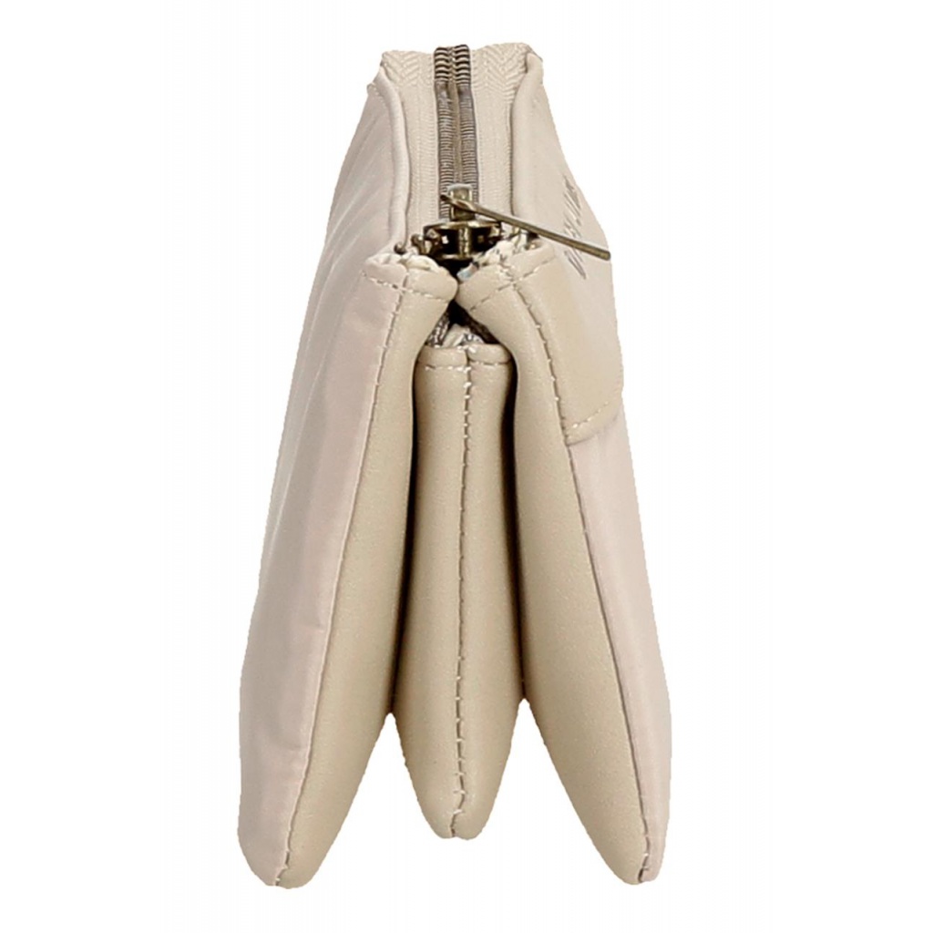Pepe Jeans Morgan Beige -  Trojkomorová peňaženka, 7924333