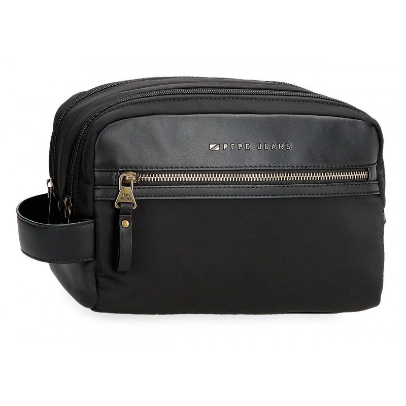 Pepe Jeans Morgan Black - Cestovné kozmetické puzdro, 7924431 Pepe Jeans Morgan Black - Cestovné kozmetické puzdro, 7924431