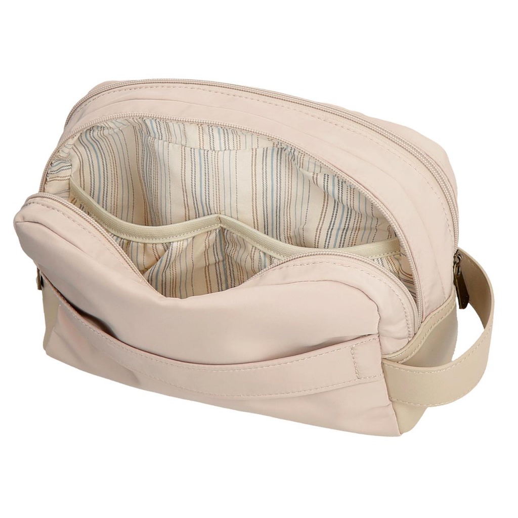 Pepe Jeans Morgan Beige -  Cestovné kozmetické puzdro, 7924433