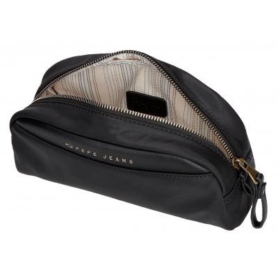 Pepe Jeans Morgan Black - Cestovné kozmetické puzdro, 7924631 Pepe Jeans Morgan Black - Cestovné kozmetické puzdro, 7924631