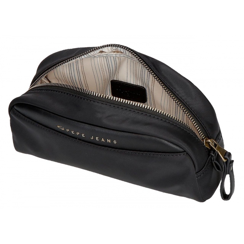Pepe Jeans Morgan Black - Cestovné kozmetické puzdro, 7924631 Pepe Jeans Morgan Black - Cestovné kozmetické puzdro, 7924631