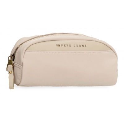 Pepe Jeans Morgan Beige - Cestovné kozmetické puzdro, 7924633 Pepe Jeans Morgan Beige - Cestovné kozmetické puzdro, 7924633