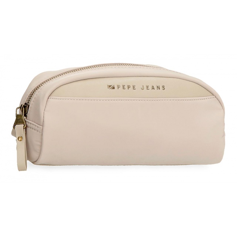 Pepe Jeans Morgan Beige - Cestovné kozmetické puzdro, 7924633 Pepe Jeans Morgan Beige - Cestovné kozmetické puzdro, 7924633
