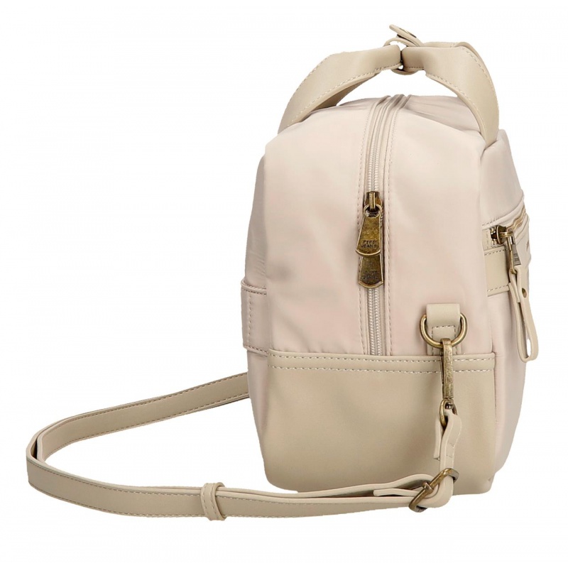 Pepe Jeans Morgan Beige - Brašna na rameno, 7924733 Pepe Jeans Morgan Beige - Brašna na rameno, 7924733
