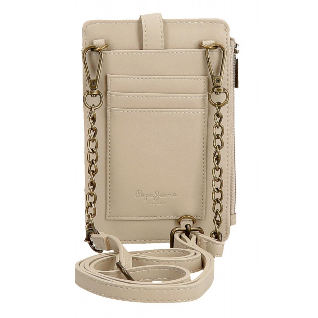 Pepe Jeans Morgan Beige - Mobilní telefon / Peněženka, 7925033