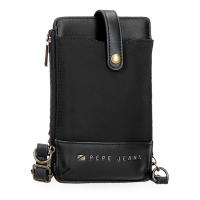 Pepe Jeans Morgan Black - Kabelka na mobil / Peňaženka, 7925031