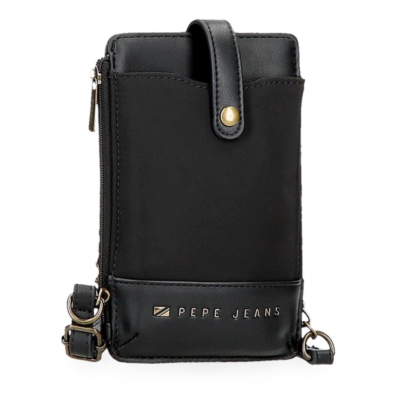 Pepe Jeans Morgan Black - Kabelka na mobil / Peňaženka, 7925031 Pepe Jeans Morgan Black - Kabelka na mobil / Peňaženka, 7925031