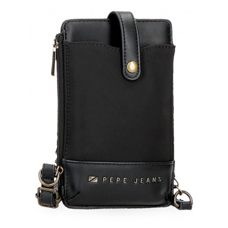 Pepe Jeans Morgan Black - Kabelka na mobil / Peněženka, 7925031