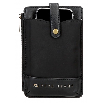 Pepe Jeans Morgan Black - Kabelka na mobil / Peněženka, 7925031 Pepe Jeans Morgan Black - Kabelka na mobil / Peněženka, 7925031
