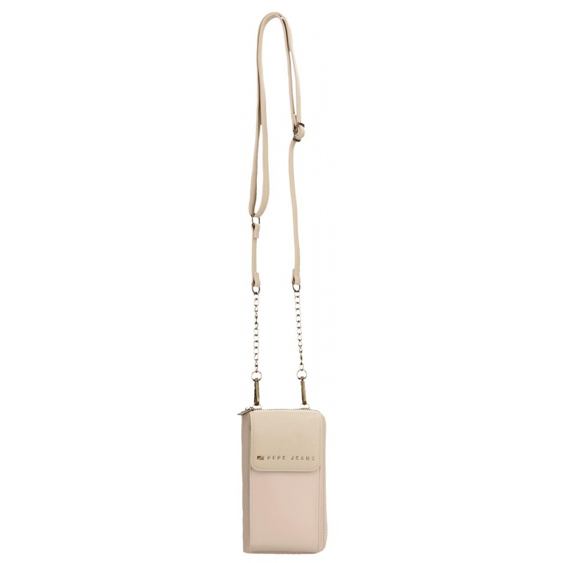 Pepe Jeans Morgan Beige - Mobilní kabelka / Peněženka, 7925333 Pepe Jeans Morgan Beige - Mobilní kabelka / Peněženka, 7925333