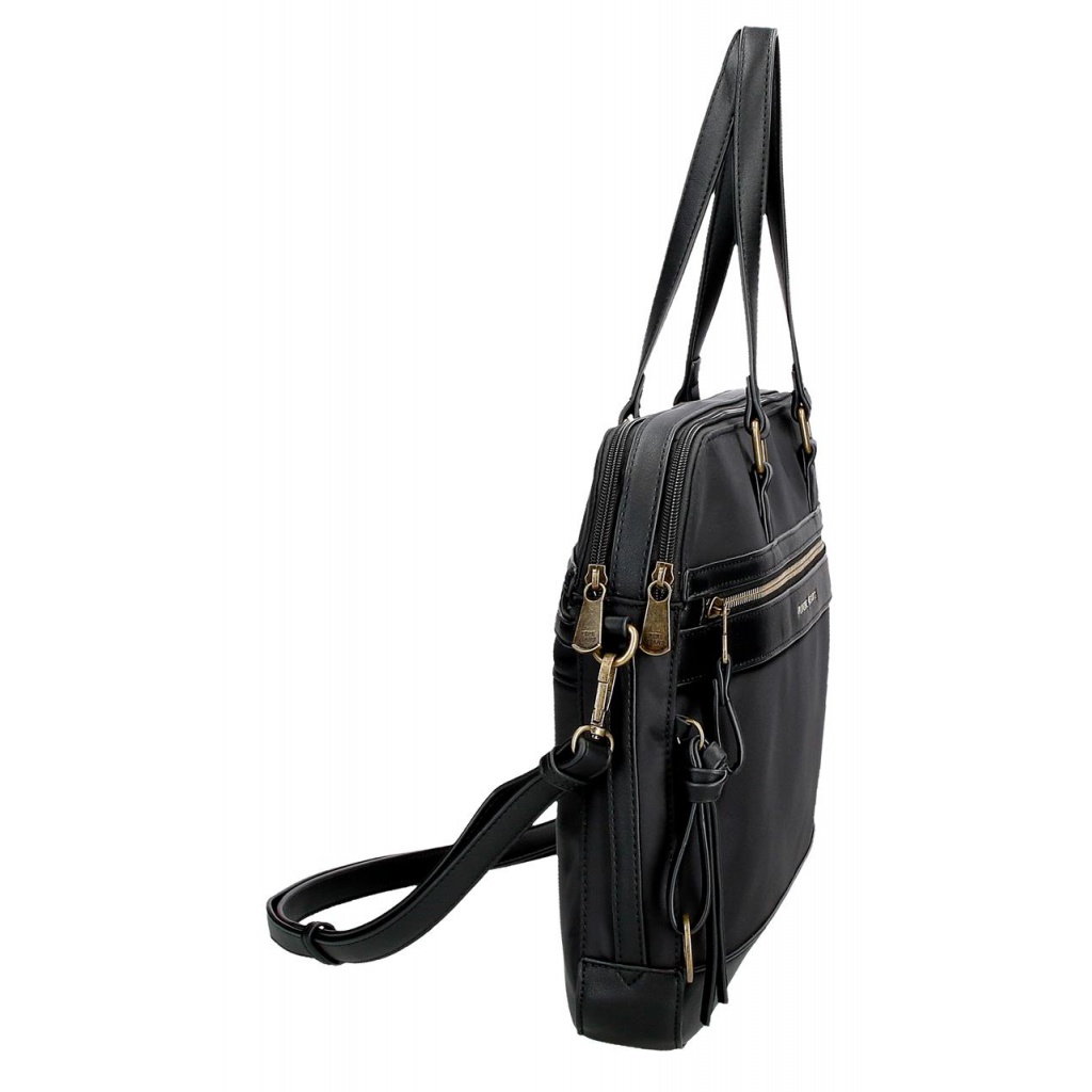 Pepe Jeans Morgan Black - Brašna na notebook 15,6", 7926031