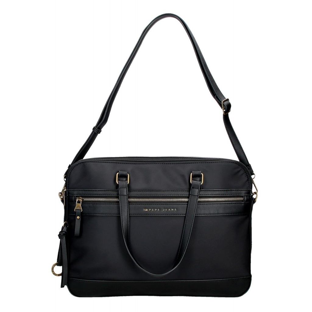 Pepe Jeans Morgan Black -  Taška na notebook 15,6", 7926031