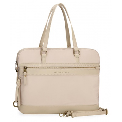 Pepe Jeans Morgan Beige - Taška na notebook 15,6", 7926033 Pepe Jeans Morgan Beige - Taška na notebook 15,6", 7926033