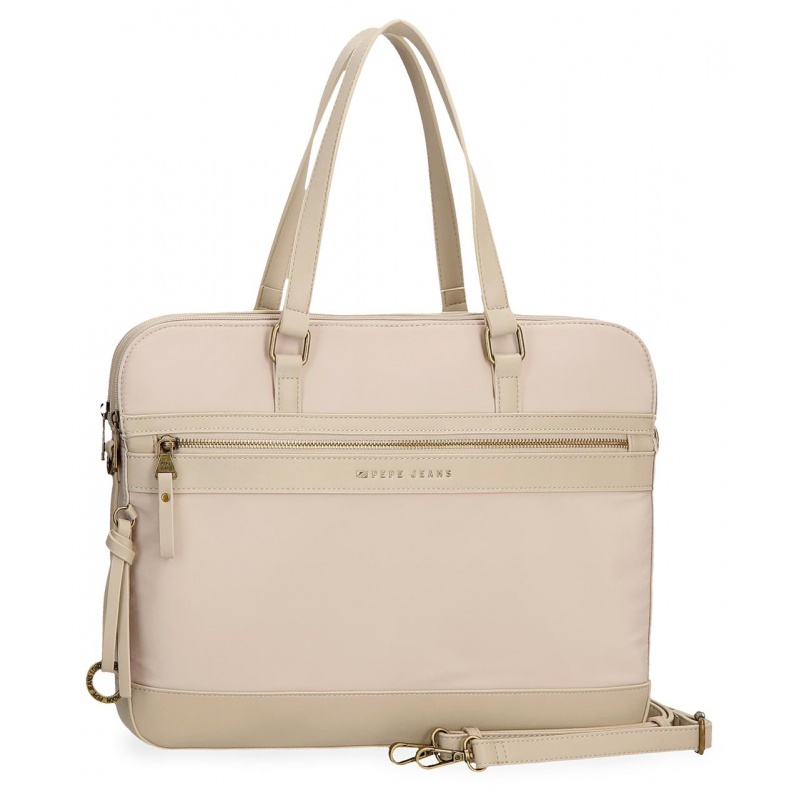 Pepe Jeans Morgan Beige - Taška na notebook 15,6", 7926033 Pepe Jeans Morgan Beige - Taška na notebook 15,6", 7926033