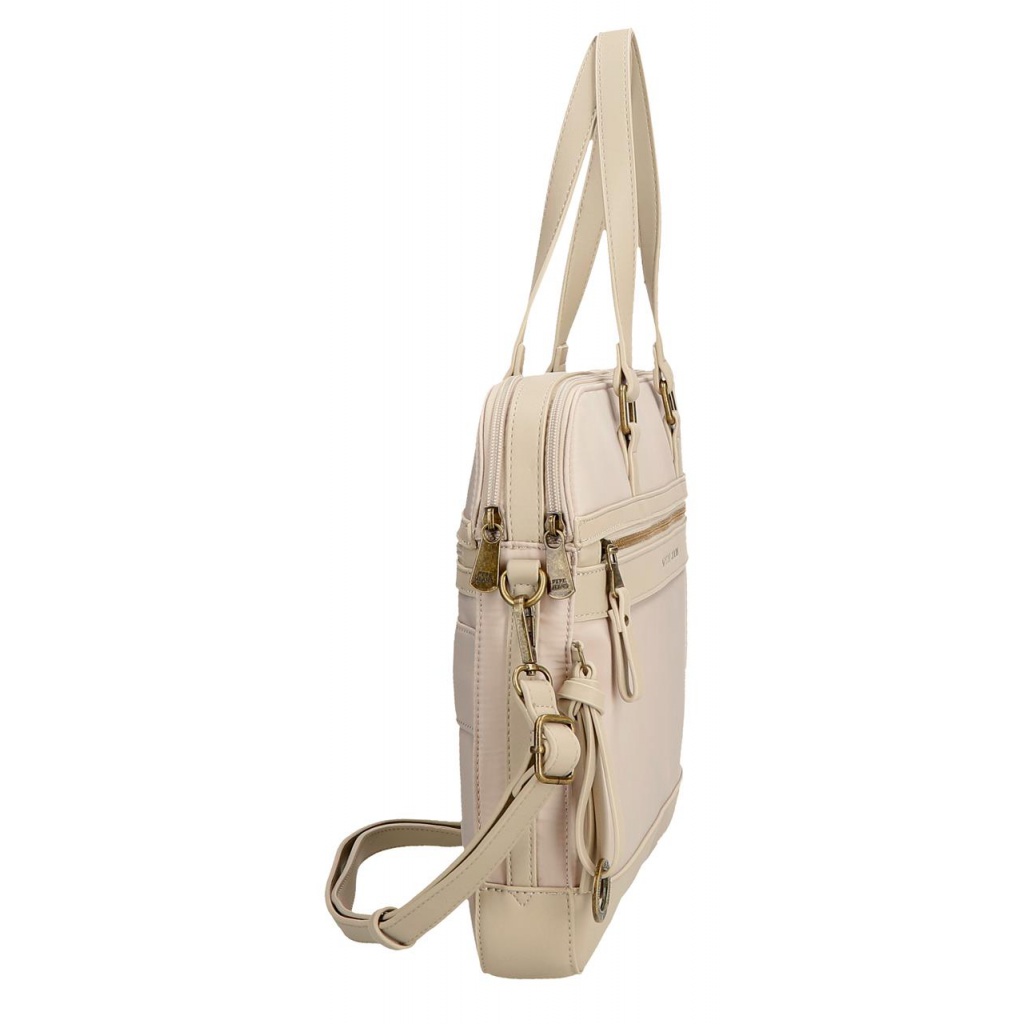 Pepe Jeans Morgan Beige - Brašna na notebook 15,6", 7926033